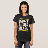 2024年卒業3年生Happy Last Day Of Scho Tシャツ (正面フル)