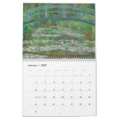 2024年古画美術カレンダー カレンダー (1月 2027)