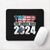 2024年国旗2024年7月トランプ4日4日 マウスパッド (マウス)