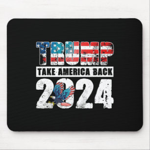 2024年国旗2024年7月トランプ4日4日 マウスパッド