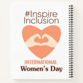 2024年国際的女子インクルージョンインスパイア数 ノートブック (裏面)