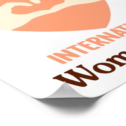 2024年国際的女子インクルージョンインスパイア数 ポスター (角)