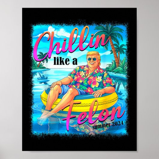 2024年夏のフェロンおもしろいトランプのように4 ポスター (正面)