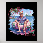 2024年夏の大統領おもしろいの重役のように ポスター (正面)