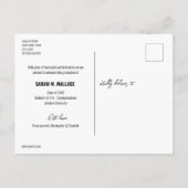 2024年大学大学院写真カスタム科 案内ポストカード (裏面)