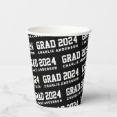 2024年大学院名白黒 紙コップ (裏面)