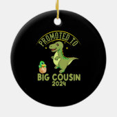 2024年大従姉妹に昇進しおもしろいた セラミックオーナメント (裏面)