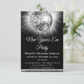 2024年大晦日パーティーシルバーディスコボール 招待状 (スタンド正面)