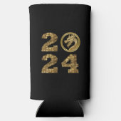 2024年大晦日パーティー中国の新年ドラゴン スリム缶クーラー (裏面)