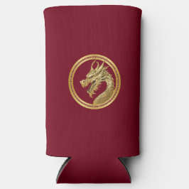 2024年大晦日パーティー中国の新年ドラゴン スリム缶クーラー