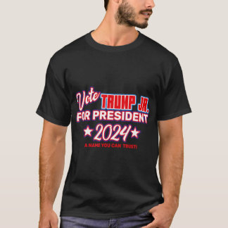 2024年大統領に投票トランプJRを投票 Tシャツ