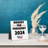 2024年大統領に誰もいらない フォトプラーク (インサイチュ)