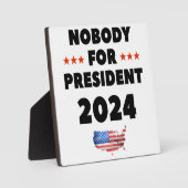 2024年大統領に誰もいらない フォトプラーク (正面)