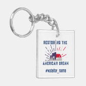 2024年大統領の米国選挙 キーホルダー (正面左)