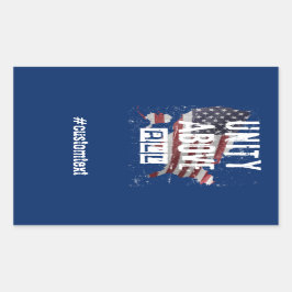 2024年大統領の米国選挙 長方形シール
