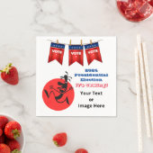 2024年大統領の選挙ランニングMan Edition スタンダードカクテルナプキン (インサイチュ)