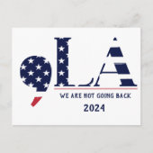 2024年大統領用Comma La Harris ポストカード (正面)