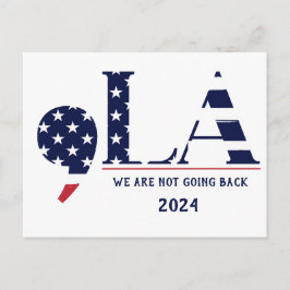 2024年大統領用Comma La Harris ポストカード