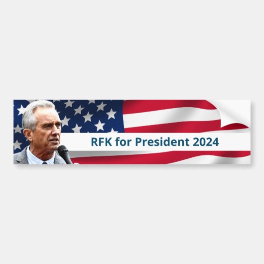 2024年大統領用RFK バンパーステッカー (正面)