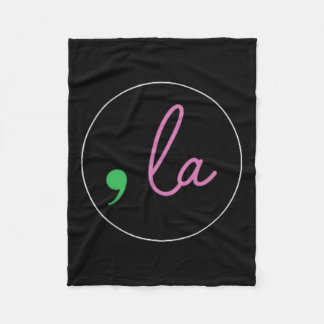 2024年大統領選挙のためのコンマLa Kamala Harris フリースブランケット