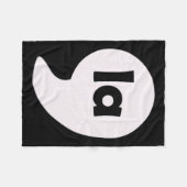 2024年大統領選挙のためのコンマLa Kamala Harris フリースブランケット (正面(横))