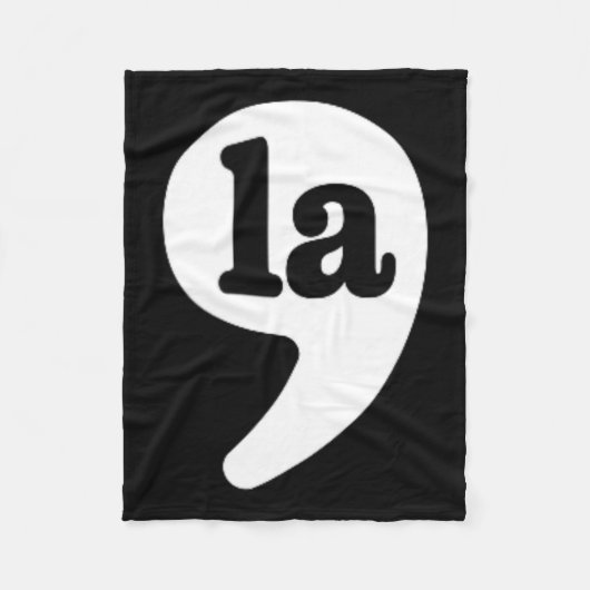 2024年大統領選挙のためのコンマLa Kamala Harris フリースブランケット (正面)