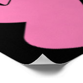 2024年大統領選挙のためのコンマLa Kamala Harris ポスター (角)