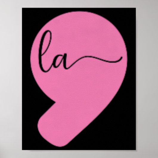 2024年大統領選挙のためのコンマLa Kamala Harris ポスター (正面)