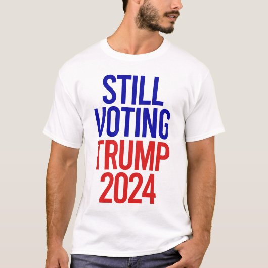 2024年大統領選挙トランプ Tシャツ (正面)