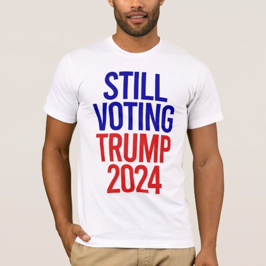 2024年大統領選挙トランプ Tシャツ (正面)