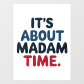 2024年大統領選挙民主党投票 ウィンドウサイン (シート)