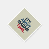 2024年大統領選挙民主党投票 スタンダードカクテルナプキン (角)