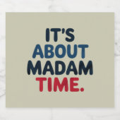 2024年大統領選挙民主党投票 ビールラベル (シングルラベル)