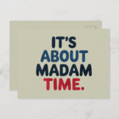 2024年大統領選挙民主党投票 ポストカード (正面/裏面)