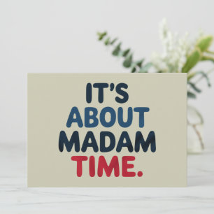 2024年大統領選挙民主党投票 招待状