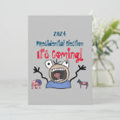 2024年大統領選挙、もうすぐ始まる！ 招待状 (スタンド正面)