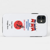 2024年大統領選挙、ランニングマン・エディション Case-Mate iPhoneケース (裏面(横))