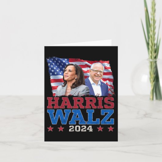 2024年大統領選挙WAlzheimerカマラハリスT カード (正面)