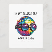 2024年太陽のの日食時代 エンクロージャーカード (裏面)