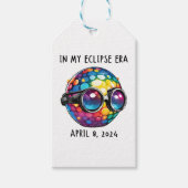 2024年太陽のの日食時代 ギフトタグ (正面)