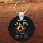 2024年太陽ののEclipse天文学Sol キーホルダー (正面)