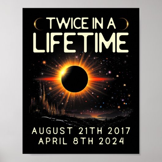 2024年太陽ののEclipse天文学Sol ポスター (正面)