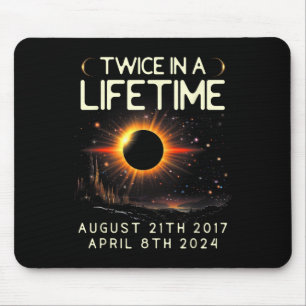 2024年太陽ののEclipse天文学Sol マウスパッド