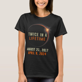 2024年太陽の生涯二回皆既食太陽の Tシャツ