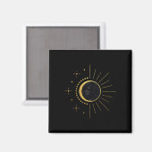 2024年太陽の生涯合計で2回のEclipse太陽の E マグネット (正面/裏面)