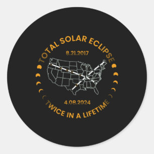 2024年太陽の生涯合計で2回のEclipse太陽の E ラウンドシール