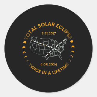 2024年太陽の生涯合計で2回のEclipse太陽の E ラウンドシール