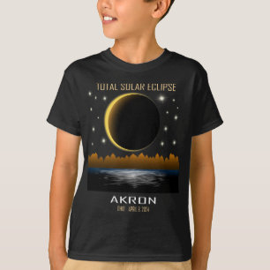 2024年太陽の皆既日食合計 Tシャツ