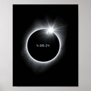 2024年太陽の皆既日食8 ポスター