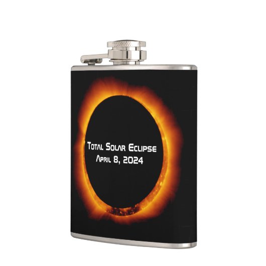 2024年太陽の皆既食 フラスク (左)